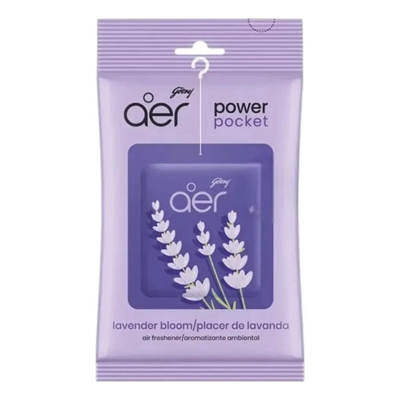 AER POWE POCKET AROMATIZANTE AMBIENTAL PLACER LAVANDA 10G