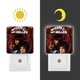 thumbnail image 3 of McCabe y la Señora Miller Luz nocturna LED con sensor de anochecer a amanecer para dormitorio, baño, pasillo, escaleras - Lámpara LED nocturna de enchufe, 0.5W - 1 pieza, 3 of 6