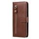 thumbnail image 4 of Funda con Cremallera para Samsung Galaxy M55 5G, Carcasa Cartera de Cuero PU con Soporte y Tarjetero, 4 of 6