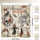 thumbnail image 4 of 1/4pcs Halloween Shower Curtain Set with Non-Slip Mat, Lid Cover, and Decorative Accessories - Waterproof and Stylish Bathroom Accessories, 4 of 4