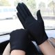 thumbnail image 3 of Xiao Hua 1 Par de Guantes de Verano para Mujer Resistentes a los Rayos UV, Guantes para Conducir con Pantalla Táctil, Guantes Antideslizantes y con Protección Solar, Negro, 3 of 4