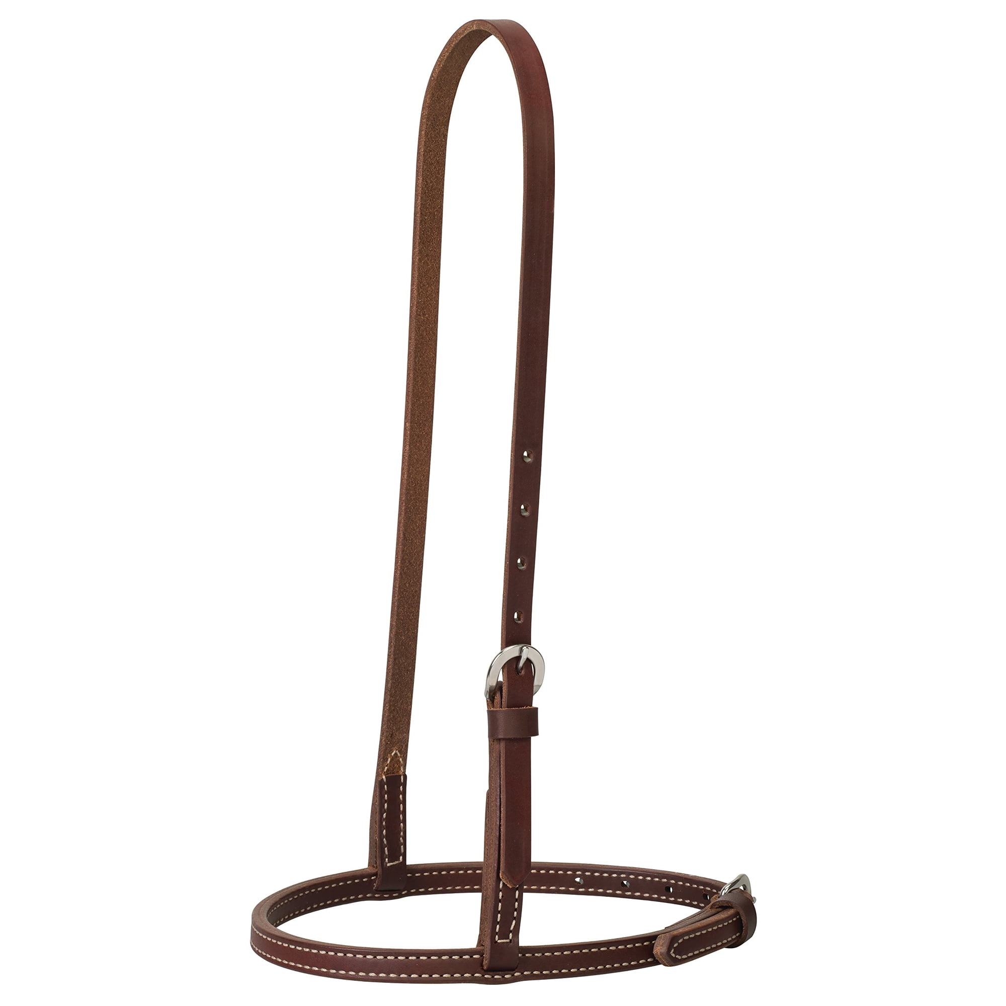 Cavesson Weaver Equine Castaño Dorado de 3/4" de ancho