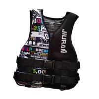 Magideal - Vida De Adultos Chaleco De Vida Conveniente Chaqueta De Baño Para Natación De Panoas Negro