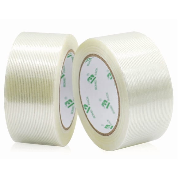 Cinta de fleje de filamentos BOMEI PACK, monofilamento de 2x35 cm
