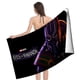 thumbnail image 4 of Ojos de Wakanda Toalla de playa de secado rápido con diseño temático, regalo para mujeres y niñas, ideal para cumpleaños, fans, amantes de la música, uso en la playa o al aire libre, 78 × 180 cm, 4 of 6