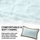 thumbnail image 4 of Funda de almohada decorativa de estilo rústico con ribete de lino y arpillera, con bordes personalizados, para exteriores, 30 x 50 cm, 4 of 5