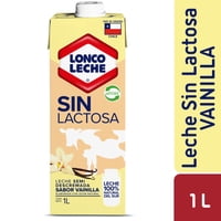 Leche Sin Lactosa Vainilla Caja 1 L Loncoleche