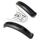 thumbnail image 3 of Guardabarros Delantero Y Trasero Para Bicicleta, Equipo De Piezas Para Bicicleta De Montaña, Bicicletas De Playa, Negro, 3 of 5