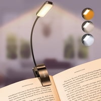 Book Light Gritin 9 Led Recargables Con 3 Temperaturas De Color