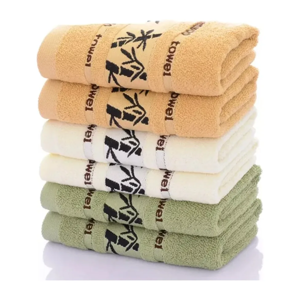 Genérico - Set 6 Toallas De Baño Algodón Bamboo Súper Suaves