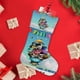 thumbnail image 4 of Fuera del Nido Tema: Calcetines de Navidad, fino lino blanco para colgar en escaleras y chimenea, decoración navideña para el hogar, regalo de Navidad.54cm×38cm, 4 of 5