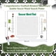 thumbnail image 3 of Póster gigante de sopa de letras de fútbol waveglad 91 x 61 cm, 3 of 7