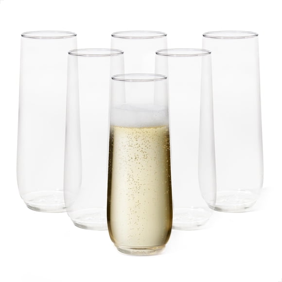 Set De Flautas De Champán Pop 270 Ml Sin Tallo X48