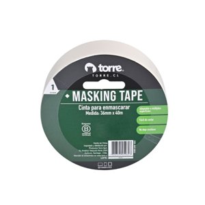 Pack X 4 Cinta Masking Tape Crema 36Mm. X 40M. – Torre