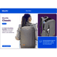thumbnail image 3 of Mochila Notebook Multilaser Classic Gris BO438, 3 of 12