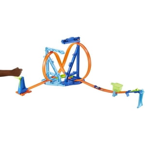 Set De Atletismo Para Coches De Juguete Hot Wheels Infinity Loop Con Coche 1:64