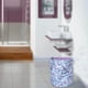 thumbnail image 4 of Cesta Decorativa Para Ropa Floral, 4 of 4