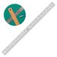 thumbnail image 2 of Regla Acurit 46 cm Acero Inoxidable con Base de Corcho, 2 of 7