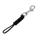 thumbnail image 1 of Buceo Snap Hook Clips De Bandera De Un Solo Extremo Deportes Acuáticos Paracord Lanyard Balck, 1 of 5