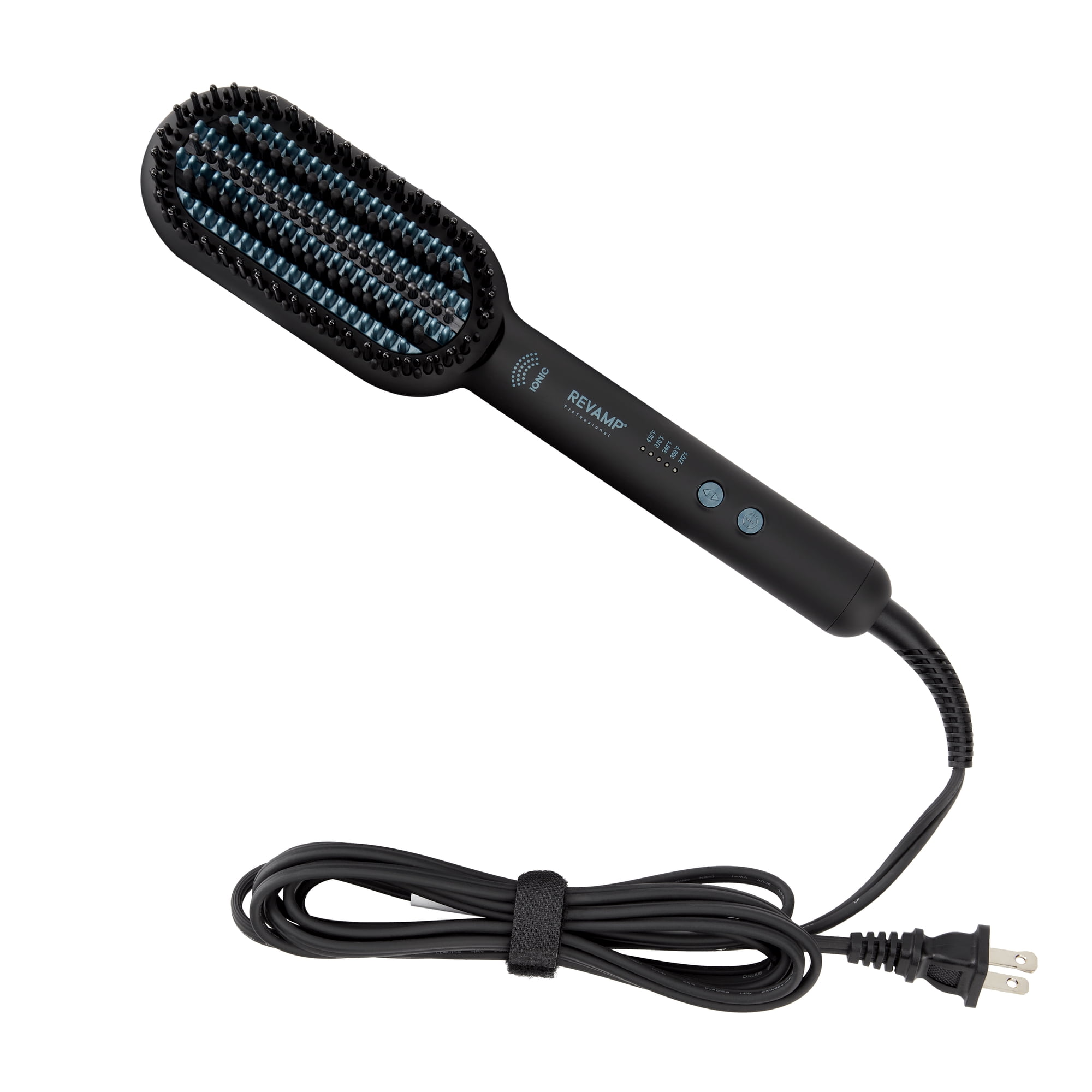 Homedics - Cepillo Alisador Cerámico Progloss Deepform Con Tecnología Iónica