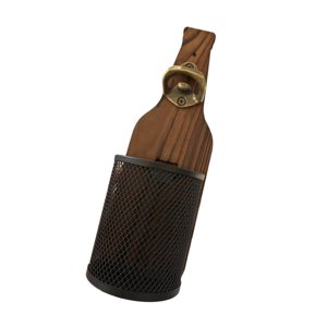 Bothyi - Abridor Y Recogedor De Botellas De Cerveza De Pared Para Barra De Cocina, Versátil, 25 X 8 Cm