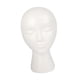 thumbnail image 5 of Cabeza De Maniquí De Espuma, Soporte Blanco Para Postizo, Soporte Para Postizos Para El Hogar, Estilo De Auriculares E, 5 of 5