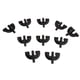 thumbnail image 1 of Garra de garra de bombo 10pcs para accesorios de piezas de tambor negro, 1 of 3