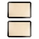 thumbnail image 1 of Xiao Hua Almohadilla para Hornear de Silicona, Antiadherente, Segura para Alimentos, Juego rectangular de 2 Piezas, Negro 16.54 X 11.6 in, 1 of 4