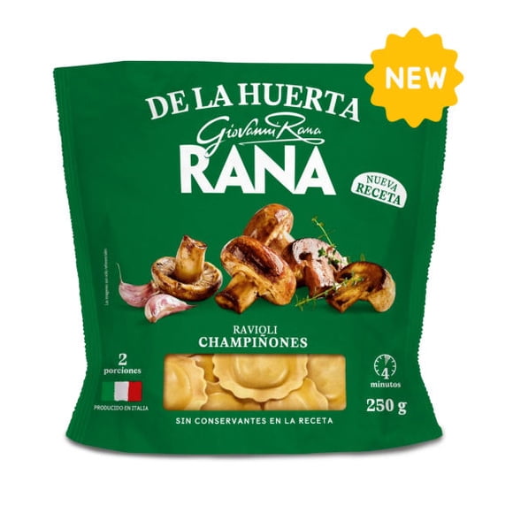 Ravioli champiñones 250g, 250 g