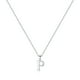 thumbnail image 1 of Collar HESHPAWS S925 Sterling Silver Inicial A-Z Plata con Caja de Regalo, 1 of 3