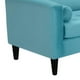 thumbnail image 3 of Sofa Retro 3cg Felpa 00 Turquesa, 3 of 6
