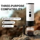 thumbnail image 3 of Portable Espresso Coffee Machine,Mini Travel Coffee Maker,Self-Heating & Rechargeable with Smart Display,3-in-1 for Ground, Capsules & Pods,Compact Espresso Maker for Travel & Camping, 3 of 3