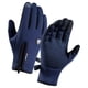 thumbnail image 1 of Guantes De Nieve A Prueba De Viento Con Calor De Cremallera Manténgase Para Conducir Ciclismo Hombres Mujeres Azul Oscuro M, 1 of 5