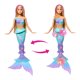 thumbnail image 3 of Barbie Sirena Muñeca Transformación Flores Cabello Rosa 3+, 3 of 5