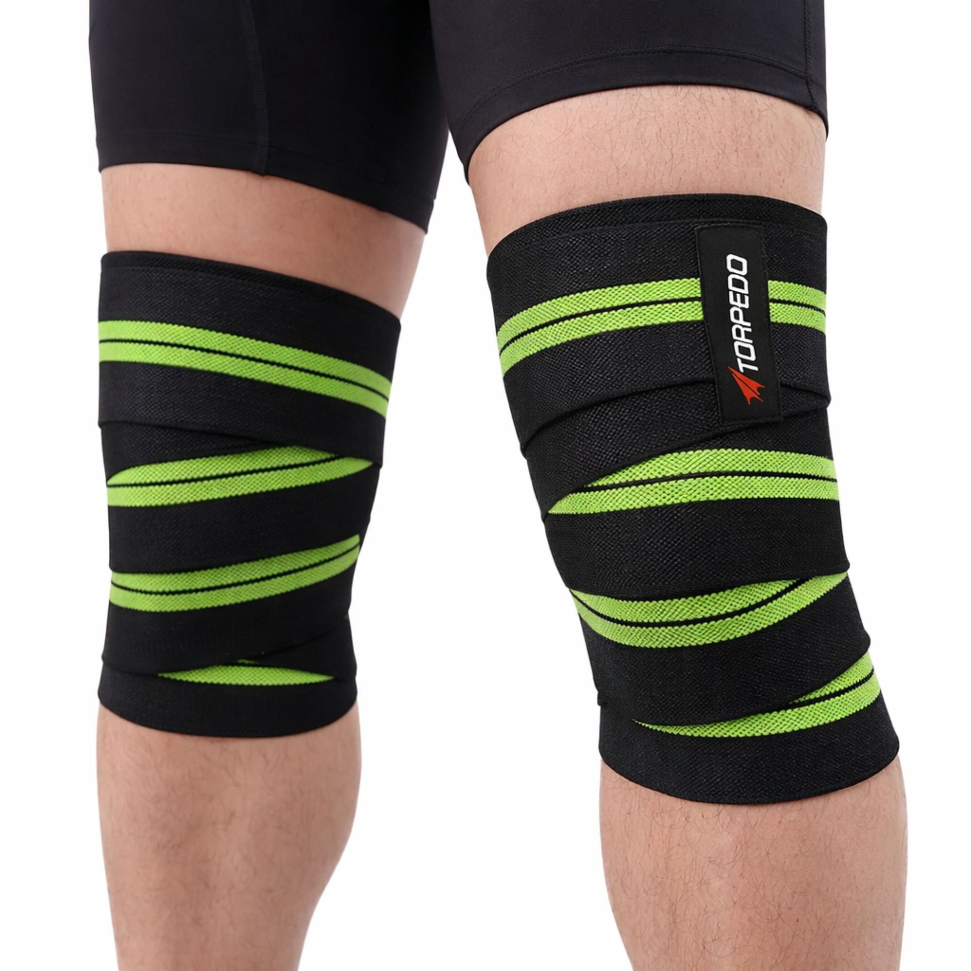 Torpedo - Par Vendas Rodilleras Deportivas Entrenamiento Crossfit Gym