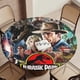thumbnail image 5 of Parque Jurásico theme Fitted Round Tablecloths Elastic Edged Table Covers Waterproof Table Cloth For Kitchen Holiday Party Tables Decor 120cm, 5 of 6