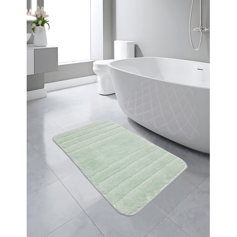 Zahr - Alfombra De Baño Lineas Antidelizante Colores