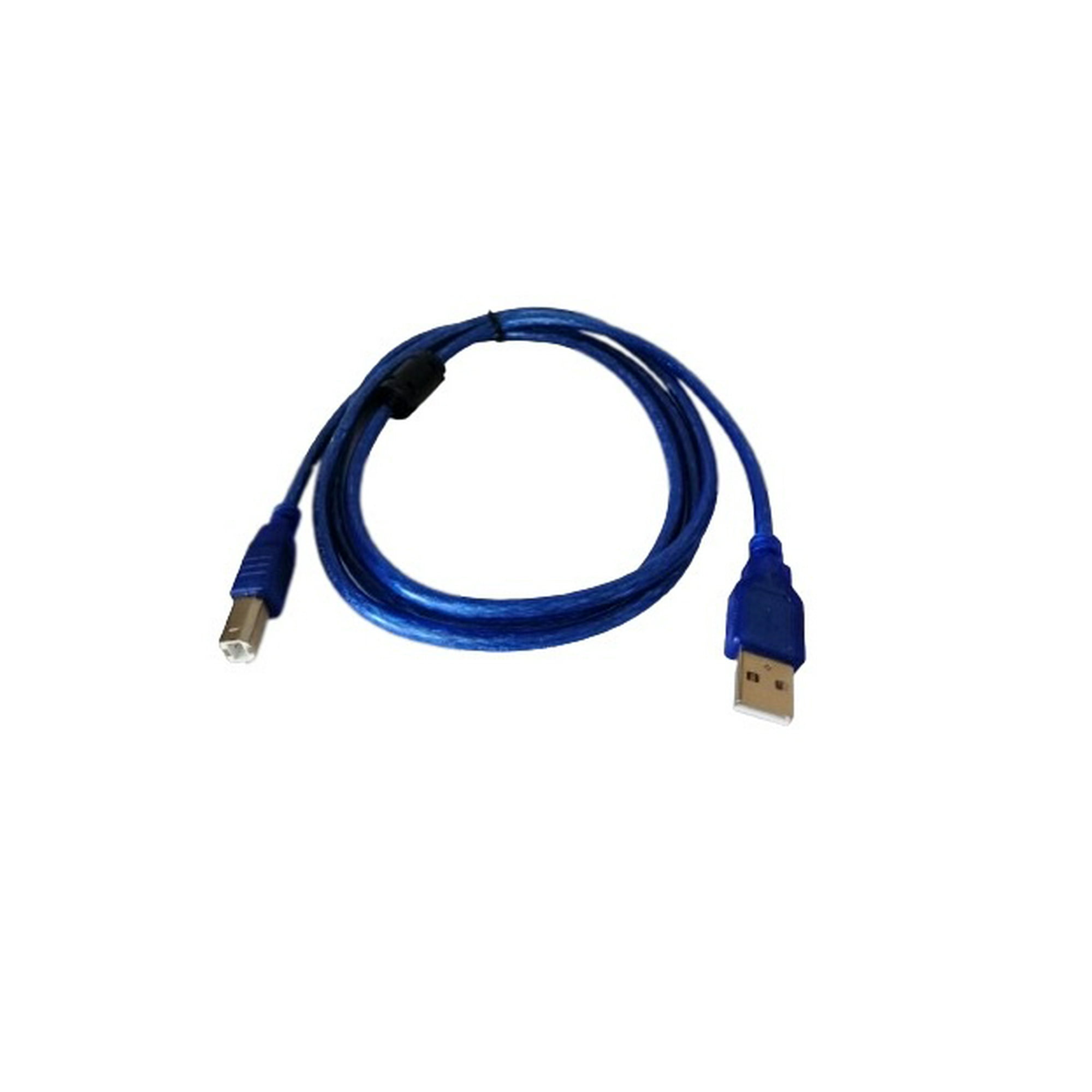 Genérico - Cable Para Impresora 1.5 Mts Azul