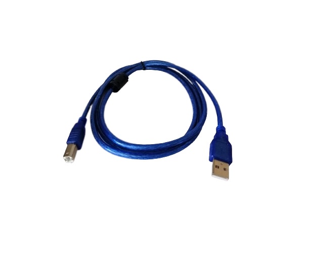 Genérico - Cable Para Impresora 1.5 Mts Azul