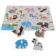 thumbnail image 1 of Rompecabezas De Madera De La Clavija Ni?os Preescolar Juguetes Educativos Regalo Zoológico Animales, 1 of 5