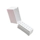 thumbnail image 3 of Caja De Almacenamiento Plegable Con Soporte Para Puntas De U?as, 12 Agujeros Para Decoración De U?as En El Hogar, Color Blanco, 3 of 5