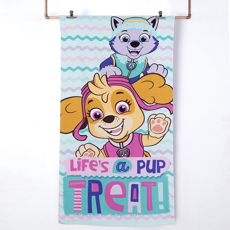 Paw Patrol Niña - Toalla Playa C/bolso 70x140+33x42 Paw Patrol Treat