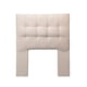 thumbnail image 3 of Respaldo De Cama 1.5 Plazas Manarola Felpa Beige, 3 of 3
