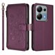 thumbnail image 2 of Funda Cartera Mariposa para [Xiaomi Redmi Note 14S 4G] con Soporte y Cremallera Violeta, 2 of 6