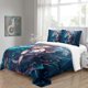 thumbnail image 4 of Set 1 Q-uilt Cove-r 2 Pillowc-ases 3D Demon Ani-me Slayer -Printed Comforta-ble Bed Set -Cover for Kids Boys Gi-rls Teens G-ifts Full203x228cm, 4 of 5