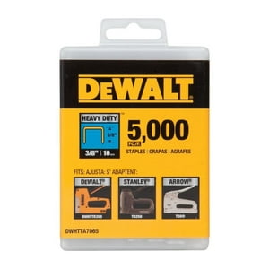 Corona Estrecha De Uso Pesado Staples Dewalt Dwhtta7055, 5/16 Pulgadas, Paquete De 5000