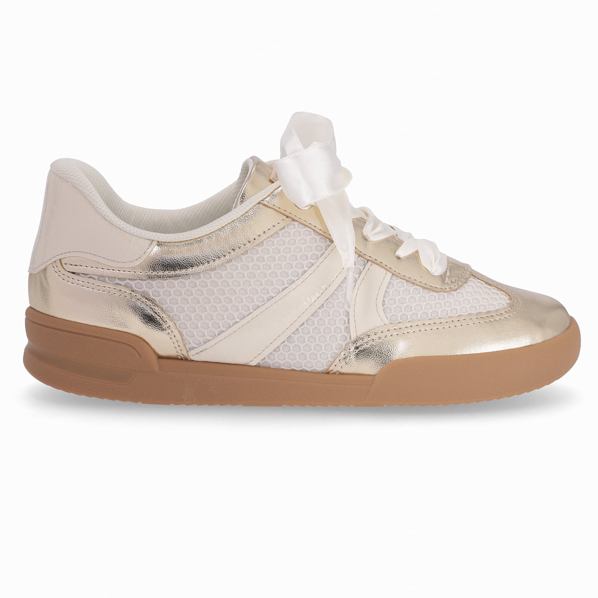 Zapatilla Mujer Dorado/beige Caroline Piccadilly