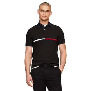 Polo Tommy Hilfiger Flag Pride Para Hombre, Corte Personalizado