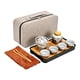 thumbnail image 1 of Juego De Té Portátil De Viaje Con Bandeja Con Clip, Ideal Para El Hogar, La Oficina Y Fiestas., 1 of 5