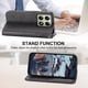 thumbnail image 3 of Funda Flip FOXDOCK para Xiaomi 14T Pro 5G , Estilo Billetera con Diseño Rombo, Correa de Mano y Soporte, Uso Diario, 3 of 6